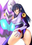  ass core_gunner fujimura_shizuru highres leotard shinkon_gattai_godannar!! 