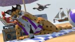 16:9 3d_(artwork) abs alcohol anthro ball beach beach_ball beach_chair beer beverage big_breasts blue_eyes boombox breasts brown_body brown_fur buoy canid canine canis chair cleavage clothed clothing cooler digital_media_(artwork) duo ear_piercing eyewear eyewear_on_head felid feline female fur furniture great_fox hi_res inflatable lifeguard lifeguard_swimsuit looking_at_viewer lynx mammal miyu_(star_fox) mohawk navel navel_piercing nintendo one-piece_swimsuit orange_body orange_fur piercing red_body red_fur ship sling_bikini source_filmmaker_(artwork) star_fox sunglasses sunglasses_on_face sunglasses_on_head swimwear thevestige towel umbrella vehicle watercraft white_body white_fur wide_hips widescreen wolf wolf_(petruz)