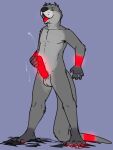 4_toes 5_fingers after_transformation anthro athletic athletic_anthro athletic_male balls binturongboss black_claws black_nose bodily_fluids cheek_tuft chin_tuft claws clothing_scraps countershading cum cumshot curled_fingers destroyed_clothing ejaculation erection eyes_closed facial_tuft feet finger_claws fingers flat_colors fur genital_fluids genitals gloves_(marking) glowing glowing_genitalia glowing_markings glowing_pawpads glowing_penis grey_body grey_fur hand_on_penis happy head_tuft hi_res humanoid_genitalia humanoid_penis jazzotter leg_markings long_tail looking_pleasured male mammal markings masturbation membrane_(anatomy) multicolored_body multicolored_fur mustelid nude open_mouth orgasm otter pawpads paws penile penile_masturbation penis penis_grab plantigrade purple_background red_markings red_pawpads red_penis simple_background smile snout socks_(marking) solo spread_toes standing story story_in_description tail tail_markings teeth thick_tail toe_claws toes tongue tongue_out tuft webbed_feet webbed_hands whisker_spots whiskers wristband_(marking)