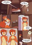 2020 5_fingers activision anthro bed bedding bedroom blanket body_swap book breasts candle comic curtains dialogue drawer elora english_text faun faun_(spyro) female fingers furniture hair hi_res mirror nude pillow plate short_hair solo sourlemonade spyro_the_dragon text vase waking_up window