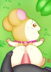 absurd_res all_fours big_butt bodily_fluids butt cricetid cum cum_on_butt duo female female_feral feral first_person_view fur genital_fluids genitals hamster hamtaro_(series) hamtaroso hand_on_butt hi_res male male/female male_feral male_pov mammal pashmina_(hamtaro) penis pink_scarf pull_out rodent scarf signature sweat tan_body tan_fur tapering_penis tongue