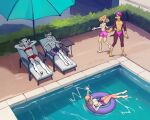 3_toes 5:4 5_fingers anthro anthro_on_anthro bikini biped bird_dog breasts canid canine canis chair chase_(paw_patrol) clothed clothing cocker_spaniel coral_(paw_patrol) crossdressing dalmatian diacordst domestic_dog eyes_closed feet female fingers floppy_ears furniture german_shepherd group herding_dog hi_res hunting_dog inflatable inner_tube intraspecies lounge_chair male male/female mammal marshall_(paw_patrol) pastoral_dog paw_patrol pawpads skye_(paw_patrol) spaniel sweetie_(paw_patrol) swimming_pool swimwear tail terrier toes topless topless_anthro topless_female topless_male two-piece_swimsuit water west_highland_white_terrier