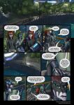 2025 3_fingers 4_arms 4_eyes ahshu_shearu alien anthro biped bracelet clothed clothing colored comic darth_biomech dialogue dialogue_box english_text female fingers furgonomics gharr_neht_ra green_eyes green_hair group hair hekaht_ruhane hi_res jewelry leaving_the_cradle male multi_arm multi_eye multi_limb open_mouth prosthetic prosthetic_arm prosthetic_limb raharr red_hair sitting speech_bubble tail tail_clothing teeth text tongue trio url