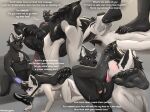 2025 5_toes all_fours anthro anthro_on_anthro ball_tuft balls barefoot bdsm black_body black_feet black_fur blush blush_lines bodily_fluids body_worship bottomwear canid canine canis chastity_cage chastity_device chest_tuft claws clothing dialogue digital_drawing_(artwork) digital_media_(artwork) dominant dominant_anthro dominant_male duo electronics english_text feet first_person_view flaccid foot_fetish foot_focus foot_in_mouth foot_lick foot_on_face foot_play foot_sniffing footrest footwear forced fur genitals humanoid_feet humanoid_genitalia humanoid_penis humiliation inner_ear_fluff leash leashed_pov licking looking_at_viewer lying male male/male mammal massage muscular muscular_anthro muscular_male musk musky_feet nude nude_anthro nude_male objectification open_mouth pawpads paws penis phone plantigrade saliva saliva_on_foot shoe_fetish shoe_gag shoe_sniffing shoes simple_background sitting slave smelly smelly_feet smelly_shoes smile sneakers sniffing sniffing_clothes soles submissive submissive_anthro submissive_male sweat sweatdrop sweaty_feet tail text toe_claws toes tongue tongue_out tuft vein veiny_penis wheatley_gray wheatleyy white_body white_fur wolf