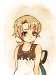  blue_eyes brown_hair ilia_(zelda) lowres ribbon short_hair solo the_legend_of_zelda the_legend_of_zelda:_twilight_princess yajiro_masaru 