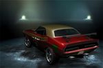  back car car_show customized dodge dodge_challenger eagle_triforce game motor_vehicle need_for_speed:_undercover no_humans the_legend_of_zelda triforce vehicle 