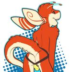 1:1 alien antennae_(anatomy) anthro anus balls_outline biped bulge butt clothed clothing detailed_bulge digital_drawing_(artwork) digital_media_(artwork) dipstick_antennae disney ears_back experiment_(lilo_and_stitch) fan_character ferlo flat_colors fur genital_outline jockstrap jockstrap_only lilo_and_stitch male multicolored_antennae multicolored_body multicolored_fur open_mouth open_smile orange_body orange_fur outline penis_outline pink_nose pivoted_ears rear_view red_body red_fur shiuk slim_anthro slim_male smile solo telegram_sticker topless topless_anthro topless_male two_tone_body two_tone_fur underwear underwear_only white_body white_fur yellow_clothing yellow_jockstrap yellow_underwear