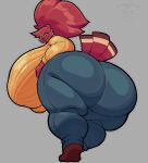 2025 aliasing anthro areola artist_logo avian bangs beak big_breasts big_butt binary_drawing bird black_eyes blue_bottomwear blue_clothing blue_pants bottomwear breasts brown_beak brown_tail brown_tail_tip bubble_butt butt cheek_markings cheek_tuft circle_eyebrows clothed clothing colored curvy_figure denim denim_bottomwear denim_clothing digital_drawing_(artwork) digital_media_(artwork) dipstick_tail eyebrows facial_markings facial_tuft feather_hair feathers feet female fluffy fluffy_hair freckled_face freckles full-length_portrait fully_clothed glistening glistening_beak glistening_body glistening_bottomwear glistening_breasts glistening_butt glistening_clothing glistening_eyebrows glistening_eyelids glistening_eyes glistening_face glistening_feet glistening_hair glistening_hands glistening_legs glistening_pants glistening_sweater glistening_tail glistening_tail_feathers glistening_thighs glistening_topwear glistening_tuft gris_(idlepotoo) hair hand_on_hip head_markings huge_breasts huge_butt hyper hyper_breasts idlepotoo jeans leaning leaning_forward leaning_on_self logo long_hair long_sleeves looking_at_viewer looking_away looking_back looking_back_at_viewer markings narrowed_eyes nipple_outline nipples outline pants portrait potoo presenting presenting_hindquarters pseudo_hair puffy_areola puffy_nipples pupils rear_view red_body red_hair red_hair_tie red_tail scuted_feet scuted_legs scutes seductive shaded signature simple_background slightly_chubby slightly_chubby_anthro slightly_chubby_female small_waist smile soft_shading sweater tail tail_feathers tail_markings tan_eyebrows tan_markings tan_tail tan_tail_tip thick_thighs three-quarter_view tied_hair topwear tuft turtleneck venus_figure voluptuous voluptuous_anthro voluptuous_female white_outline white_pupils wide_hipped_anthro wide_hipped_female wide_hips yellow_clothing yellow_sweater yellow_topwear