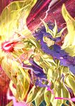  armor full_armor jobo_(isi88) long_hair male_focus purple_hair saint_seiya saint_seiya:_soul_of_gold scorpio_milo solo 