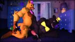 16:9 3d_(artwork) anal anal_penetration anthro bear bear_(petruz) black_body black_fur bodily_fluids bow_tie clothing cum digital_media_(artwork) duo ejaculation five_nights_at_freddy&#039;s five_nights_at_freddy&#039;s_4 fredbear_(fnaf) fur genital_fluids genitals hat headgear headwear hi_res male male/male male_penetrated male_penetrating male_penetrating_male mammal multicolored_body multicolored_fur nightmare_(fnaf) nightmare_fredbear_(fnaf) nude penetration penis scottgames sex sky_chaser source_filmmaker_(artwork) tongue tongue_out top_hat widescreen