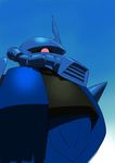  gouf gundam mecha mobile_suit_gundam simple_background wata_do_chinkuru 