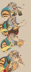 alphs anthro blood bodily_fluids felid hi_res lin_hu male mammal nekojishi pantherine studio_klondike tiger