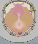 anthro anus big_glans big_penis bodily_fluids butt butt_focus canid canine castration_scar circumcised circumcision_scar crossgender echo_(game) echo_(series) echo_project eunuch feces fennec_fox fox genital_fluids genital_scar genitals glans gynomorph hi_res humanoid_genitalia humanoid_penis intersex jenna_begay john_q._psychic low-angle_view mammal orchiectomy_scar peeing penis pink_anus scar sitting solo toilet toilet_pov toilet_use trans_(lore) trans_woman_(lore) true_fox urine watersports worm&#039;s-eye_view