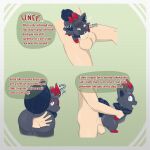 2025 abdominal_bulge anal anal_fingering anal_penetration balls bestiality blue_eyes bodily_fluids bulge butt canid canine cum cum_drip cum_in_mouth cum_inside deep_penetration deep_throat dripping duo ears_up english_text fellatio female feral fingering fleshlight_position fox from_behind_position fur generation_5_pokemon genital_fluids genitals grey_body grey_fur hair hand_on_butt hi_res holding_arms human interspecies looking_at_another looking_back looking_up majika male male/female male_on_feral mammal neck_tuft nintendo nude nude_male one_eye_closed open_mouth oral oral_penetration paws penetration penile penis pokemon pokemon_(species) pokephilia question_mark questionable_consent red_body red_fur red_hair sex tail text thumb_in_ass tuft vulva worried worried_face worried_look zorua