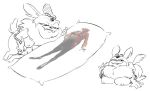 anthro big_breasts breasts chinchilla chinchillid dr._eggman female human male male/female mammal multi_breast nipples nobodypanick nude rodent sega sketch slightly_chubby solo sonic_06_(videogame) sonic_the_hedgehog_(series) thunderbolt_the_chinchilla vulva