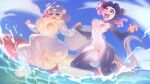 16:9 2025 american_opossum anthro big_breasts breasts chinchilla chinchillid dreadlocks duo feet female fur furlough_games hand_holding happy hi_res jumping kristin_(furlough_games) mammal marsupial multicolored_body multicolored_fur nude nude_anthro nude_female rodent sarah_(furlough_games) sex_and_the_furry_titty small_breasts soles sunny swimming_pool thick_thighs ulitochka vulva water wide_hips widescreen