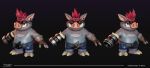 2024 2_toes 3d_(artwork) 4_fingers a_pose anthro arm_cannon arm_scar artist_name belt belt_buckle black_background blender_(artwork) blue_bottomwear blue_clothing blue_pants bottomwear brown_clothing brown_gloves brown_handwear buckle character_name cheek_tuft claws closed_smile clothed clothed_anthro clothed_male clothing colored digital_media_(artwork) ear_piercing ear_ring english_description english_text eyebrows facial_tuft feet finger_claws fingerless_gloves fingers front_view fully_clothed fully_clothed_anthro fully_clothed_male gloves grey_belt grey_clothing grey_hair grey_shirt grey_tank_top grey_topwear hair handwear hi_res looking_at_viewer male male_anthro mammal marmoset_toolbag_(artwork) michele_garzia mouth_closed pants piercing pockets red_eyebrows red_eyes red_hair ring_piercing scar shaded shirt short_hair simple_background smile smiling_at_viewer solo spiky_hair storky_(michele_garzia) substance_painter_(artwork) suid suine sus_(pig) tan_inner_ear tan_scar tank_top text thick_eyebrows toes topwear tuft tusks wild_boar yellow_claws