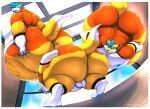 anthro big_butt butt butt_grab canid canine hand_on_butt hi_res huge_butt hyper hyper_butt kooper_(koopershiba) male mammal moobs morbidly_obese morbidly_obese_male obese obese_male overweight overweight_male solo soulman1