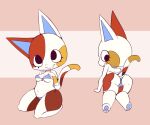 2025 3_fingers 6:5 all_fours animal_crossing anthro arms_bent bald belly bent_legs bikini black_eyes blue_bikini blue_clothing blue_inner_ear blue_pawpads blue_swimwear breasts brown_body brown_ear brown_fur butt calico_cat camel_toe closed_smile clothing digital_drawing_(artwork) digital_media_(artwork) dipstick_tail domestic_cat eyelashes feet felid feline felis female fingers flat_colors fur geometric_background hand_on_breast hi_res hindpaw kneeling looking_back looking_up mammal markings medium_breasts micro_bikini mouth_closed multicolored_body multicolored_ears multicolored_fur multicolored_tail multiple_images navel nintendo nipple_outline no_pupils noseless open_mouth open_smile orange_body orange_fur orange_tail_tip pawpads paws presenting presenting_hindquarters purrl_(animal_crossing) raised_tail simple_background slightly_chubby slightly_chubby_anthro slightly_chubby_female smile solo swimwear tail tail_markings thick_thighs two-piece_swimsuit two_tone_ears vono white_body white_ear white_fur white_sclera wide_hips