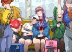  1other 6+girls adidas al-hilal_sfc american_flag ass bag bare_shoulders black_nails blonde_hair blunt_bangs blush borussia_dortmund breasts cellphone chelsea_fc choker closed_eyes collarbone contemporary denim double_bun elf eyewear_on_head fc_bayern_munchen fern_(sousou_no_frieren) fingernails fishnet_pantyhose fishnets fluminense_fc fourth_of_july frieren green_hair grey_hair hair_bun handbag hat holding inter_miami_cf jeans jersey jk_arts kanne_(sousou_no_frieren) large_breasts laufen_(sousou_no_frieren) lawine_(sousou_no_frieren) long_hair major_league_soccer medium_breasts medium_hair methode_(sousou_no_frieren) multiple_girls navel open_mouth orange_hair pants pantyhose paris_saint-germain parted_bangs phone pointy_ears pov purple_hair real_madrid se_palmeiras shirt short_hair shorts side_ponytail sitting sleeping sleeping_on_person small_breasts smartphone smile soccer_jersey sousou_no_frieren striped_clothes subway suitcase train_interior twintails ubel_(sousou_no_frieren) white_hair 
