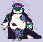 3_toes 4_fingers alien ambiguous_gender anthro areola balls belly belly_hair big_belly big_neck big_penis big_tail biped blue_body blue_skin blush bodily_fluids body_hair bodysuit brown_body_hair bub_(hypnosnack) chest_hair clothing collar cum cum_on_ground drone drooling facial_horn fat_neck feet feral fingers flaccid genital_fluids genitals group hairy horn hypnosis hypnosnack hypnotic_visor invasion latex latex_clothing latex_skinsuit latex_suit male male/ambiguous mind_control moan moobs mouth_scar multi_eye nipples no_pupils nose_horn numbered_tag overweight parasite parasite_in_control parasite_in_mouth penile penis penis_milking pubes purple_nipples questionable_consent saliva scar shock_collar short_legs size_difference skinsuit slow_orgasm small_dom_big_sub tail tail_thumping tentacle_around_arm tentacle_around_breast tentacle_around_head tentacle_creature tentacles tentacles_around_fingers tentacles_around_penis text tight_clothing toes torn_clothing tremble_lines unusual_anatomy unusual_genitalia unusual_penis yellow_sclera zigzag_mouth