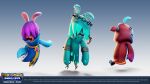 16:9 2022 3d_(artwork) accessory anthro artist_name autodesk_maya_(artwork) bangs blue_background blue_body blue_clothing blue_ears blue_fur blue_robe buckteeth chain chain_headband clothed clothed_anthro clothed_male clothing colored copyright_symbol cuff_(restraint) depleter digital_media_(artwork) english_description english_text flying fur ghost ghostly_walker gradient_background green_clothing green_robe grey_headband group hair hair_over_eyes headband hi_res hooded_robe hybrid lagomorph light lighting long_ears male male_anthro mammal mario_plus_rabbids_sparks_of_hope nintendo noseless notched_ear official_art open_mouth pink_inner_ear purple_hair rabbid raving_rabbids rayman_(series) red_clothing red_robe red_tongue restraints robe salvatore_ditrani shaded short_hair simple_background sleeves_past_fingers spellraiser spirit symbol tan_inner_ear teal_hair teeth text text_box title tongue torn_robe trio ubisoft widescreen year