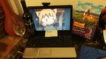  absurdres bottle carnival_phantasm cup drinking_glass highres nekoarc no_humans tsukihime type-moon wine_bottle wine_glass 