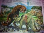  blood dinosaur dinossaurs fight gore stab triceratops tyrannosaurus_rex 