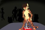  anthro chillyphillix cum feline male mammal masturbation nude party tiger 