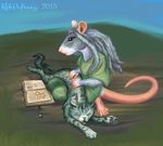  2015 book cat digital_media_(artwork) feline female kekpafrany mammal outside rat rodent 