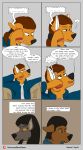  absurd_res brown_hair canine comic dialogue dog hair hi_res jackywind male mammal simple_background text 