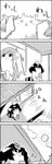  :&lt; animal animal_ears animal_on_head comic commentary cup drying drying_animal futatsuiwa_mamizou gameplay_mechanics glasses gradient_hair greyscale highres hijiri_byakuren kedama leaf leaf_on_head monochrome multicolored_hair no_humans o_o on_head pince-nez power-up raccoon_ears raccoon_tail smile tail tani_takeshi teacup touhou towel translated veranda yukkuri_shiteitte_ne 