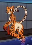  anus breasts feline female fluff-kevlar kung_fu_panda looking_at_viewer mammal master_tigress nude pussy solo tagme tiger 