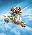  aircraft airplane bowser mario_bros nintendo official_art skylanders vehicle video_games 