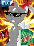  airhorn animated bit-small doritos eyewear female mlg mountain_dew nintendo pok&eacute;mon sneasel sunglasses swag vibrating video_games 