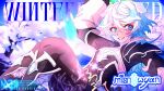  alternate_costume animal_ears armor asymmetrical_clothes aurora blurry blurry_background blush boots detached_sleeves dog_ears dog_tail ear_piercing english_text fang fantasy hair_between_eyes hair_ornament hairclip happy highres indie_virtual_youtuber looking_at_viewer medium_hair midair misoyan multicolored_hair noob_noobington piercing pixel_art shorts shoulder_armor skin_fang smile snow snowflake_hair_ornament sparkling_eyes tail tomboy tree twitter_username two-tone_hair virtual_youtuber watermark winter wolf_cut 