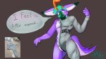 anthro clothing deer_fox fenneckyo half_naked hi_res male solo sweater topwear