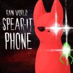 1:1 album_cover album_redraw ambiguous_gender cover eye_scar facial_scar glistening glistening_eyes hunter_(rain_world) looking_at_viewer neil_cicierega_(copyright) rain_world scar slugcat solo solo_focus videocult