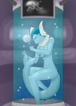 absurd_res anthro cage capsule eeveelution female generation_1_pokemon hi_res nintendo nude pokemon pokemon_(species) sapphirefox sleeping solo vaporeon