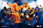 adelaide_crows afl anthro avian biceps big_muscles bird brisbane_lions bulldog canine clothing crow dog feline fire fur gold_coast_suns greater_western_sydney_giants group human lion male mammal muscles richmond_tigers sport stripes tagme tiger wallpaper western_bulldogs 