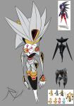  1boy absurdres commentary english_commentary furry furry_male hedgehog_boy highres mecha mechanization no_humans non-humanoid_robot oogaboogrh photo-referenced robot robot_animal science_fiction silver_the_hedgehog sonic_(series) sonic_frontiers 