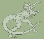  breasts female max_the_terrible nude promenthefus scalie simple_background solo standing 