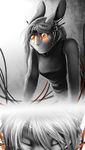  2015 abstract_background android anthro avalenna cabbit cat clothed clothing comic duo feline female hair hybrid lagomorph machine mammal mechanical orange_eyes photon rabbit ratte ratteguhn robot white_hair 