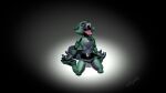  3d_(artwork) 4_fingers absurd_res ambiguous_gender animatronic anthro blue_body brown_eyes canid canine claws digital_media_(artwork) fan_character fingers five_nights_at_freddy's fox full-length_portrait glistening glistening_body green_body hi_res kneeling looking_up machine mammal open_mouth pawpads portrait robot robot_anthro scottgames screaming sharp_teeth sofy_lauren_foxlott solo source_filmmaker_(artwork) tail teeth watermark zelyonka 