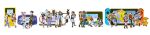 6+boys 6+girls absurdres backpack bag bandana beanie bike_shorts black_pantyhose black_shirt black_socks black_vest blue_jacket blue_pants blue_shorts boots brendan_(pokemon) brown_hair brown_shoes calem_(pokemon) cardigan chase_(pokemon) closed_eyes dawn_(pokemon) dedenne dress elaine_(pokemon) elio_(pokemon) emolga ethan_(pokemon) exposed_pocket florian_(pokemon) game_boy game_boy_advance gloria_(pokemon) gloves green_hat grey_cardigan grey_hat grin handheld_game_console hashtag-only_commentary hat highres hilbert_(pokemon) hilda_(pokemon) holding holding_pokemon hood hood_down hooded_cardigan jacket juliana_(pokemon) long_hair lucas_(pokemon) majyo_(witch_poke) may_(pokemon) minun morpeko morpeko_(full) multiple_boys multiple_girls nate_(pokemon) necktie nintendo_3ds nintendo_ds nintendo_switch on_shoulder pachirisu pants pantyhose pawmi pawmot pichu pikachu pleated_skirt plusle pointing pokemon pokemon_(creature) pokemon_bw pokemon_bw2 pokemon_dppt pokemon_gsc pokemon_lgpe pokemon_on_arm pokemon_on_shoulder pokemon_rgby pokemon_rse pokemon_sm pokemon_sv pokemon_swsh pokemon_xy red_(pokemon) red_bandana red_hat red_jacket red_shirt red_skirt rosa_(pokemon) scarf school_uniform selene_(pokemon) serena_(pokemon) shirt shoes short_sleeves shorts skirt sleeveless sleeveless_shirt smile socks squatting standing tam_o'_shanter teeth thighhighs togedemaru vest victor_(pokemon) white_background white_hat white_shirt white_skirt wide_image yellow_bag yellow_shorts 