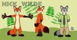  bleuxwolf canine disney fox male mammal nick_wilde zootopia 