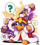  annoyed anthro avian bird brown_hair coat crossover female hair hammer hat human ice_climbers king_dedede kirby_(series) male mammal nana nintendo popo short_hair sibling super_smash_bros tamarinfrog tools video_games 