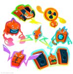  absurdres blue_eyes closed_mouth commentary dj_rotom electric_fan green_eyes highres lawnmower next_pluto no_humans open_mouth oven pokemon pokemon_(creature) pokemon_focus red_eyes refrigerator rotom rotom_(fan) rotom_(frost) rotom_(heat) rotom_(mow) rotom_(normal) rotom_(wash) sharp_teeth smile stereo teeth washing_machine yellow_eyes 