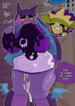 anthro big_penis blush bodily_fluids bottomless breasts bulge clothed clothing corruptedcryptid crobat cuckold cum cum_in_vagina cum_inside cum_on_penis dialogue duo erection excessive_cum excessive_genital_fluids extreme_size_difference female generation_2_pokemon genital_fluids genitals grope grumpy hair hand_on_breast hi_res hoodie hoodie_only huge_penis human inside_clothing larger_female long_hair male male/female mammal nintendo penetration penile penile_penetration penis penis_in_vagina pokemon pokemon_(species) purple_body red_eyes riding sex size_difference smaller_male speech_bubble stealth_sex sunkern teeth text thigh_sex topwear topwear_only trapped_in_clothing vaginal vaginal_penetration vulva x-ray_view