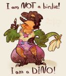 abdl anthro aquatic asterozoan avian_feet beak beak_with_teeth big_claws claws diaper dinosaur echinoderm eyelashes feathered_dinosaur feathered_scalie feathers feces female fish_symbol hi_res jewelry long_tail morphing_murphy necklace open_beak open_mouth pink_diaper prehistoric_species reptile scalie simple_background soiled_diaper solo starfish starfish_(accessory) tail text unclean_diaper used_diaper wings